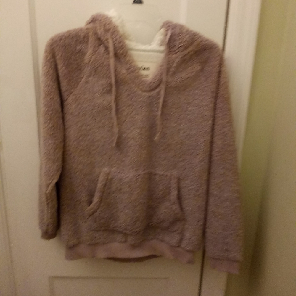Dylan faux shearing hooded jacket of los Angeles